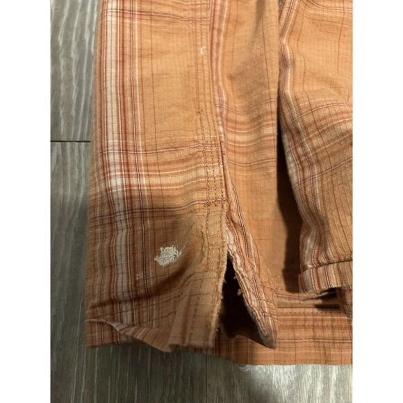 Carhartt Mens Button Down Shirt - Casual Outdoors Work Wear Orange - Large - Picture 7 of 7